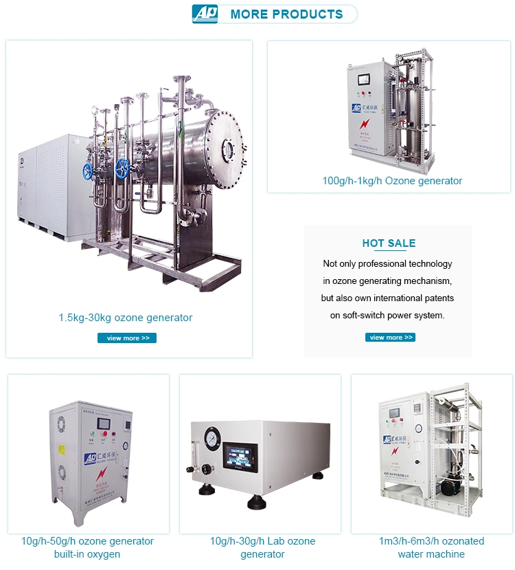 Industrial Generator Ozone for Water and Waste Gas Treatment