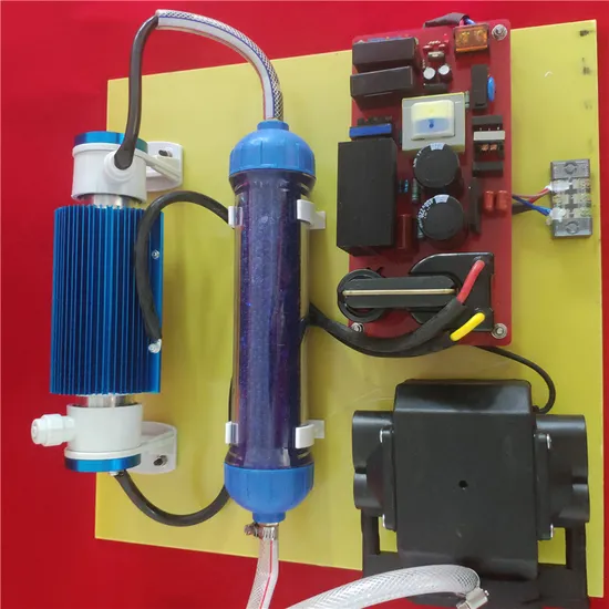 Generador de ozono portátil para tratamiento de agua agrícola
