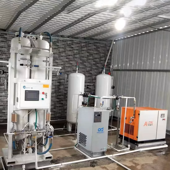 Monitor en el sitio/aplicación Hospital uso médico Psa oxígeno oxígeno generador de gas con precio de fábrica